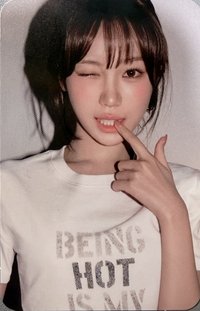 官方周邊 黑膠 專輯卡 (Black)