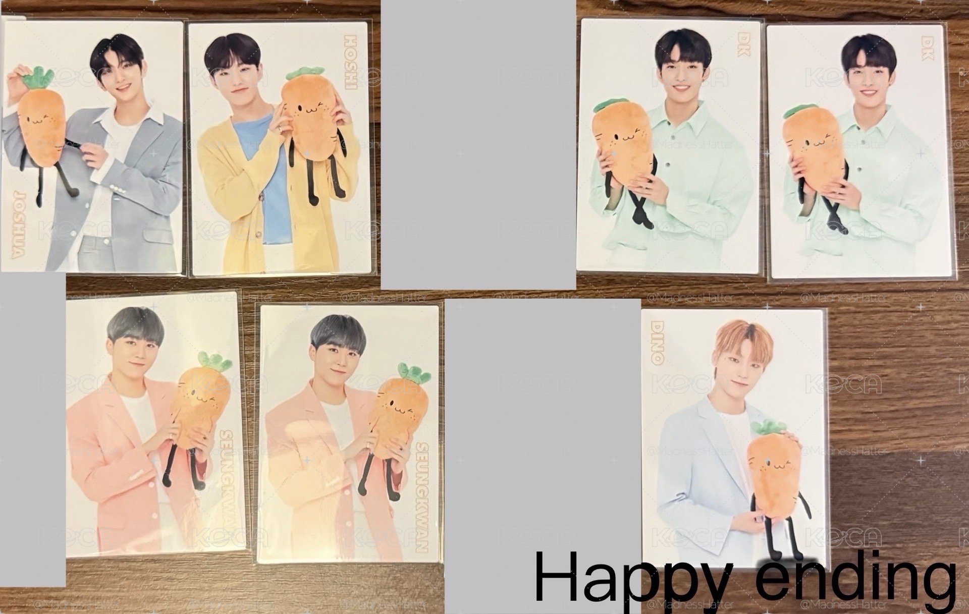 SVT IDEAL CUT/ HAPPY ENDING/ HARU 蘿蔔卡