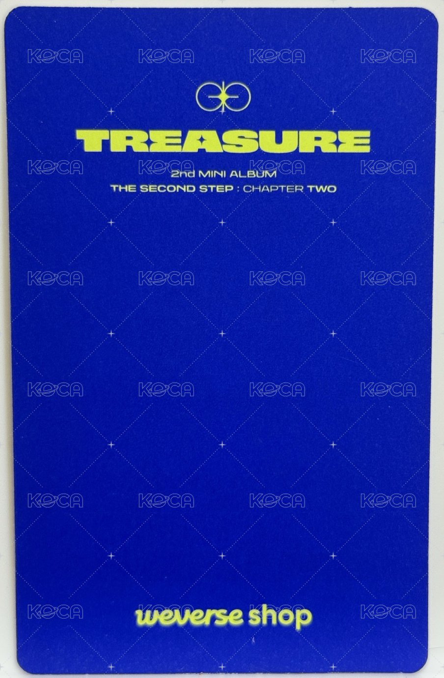 2022 TREASURE TOUR [HELLO] in SEOUL wvs wvs特典卡 特典卡  二週年雜誌pb隨機卡 背面