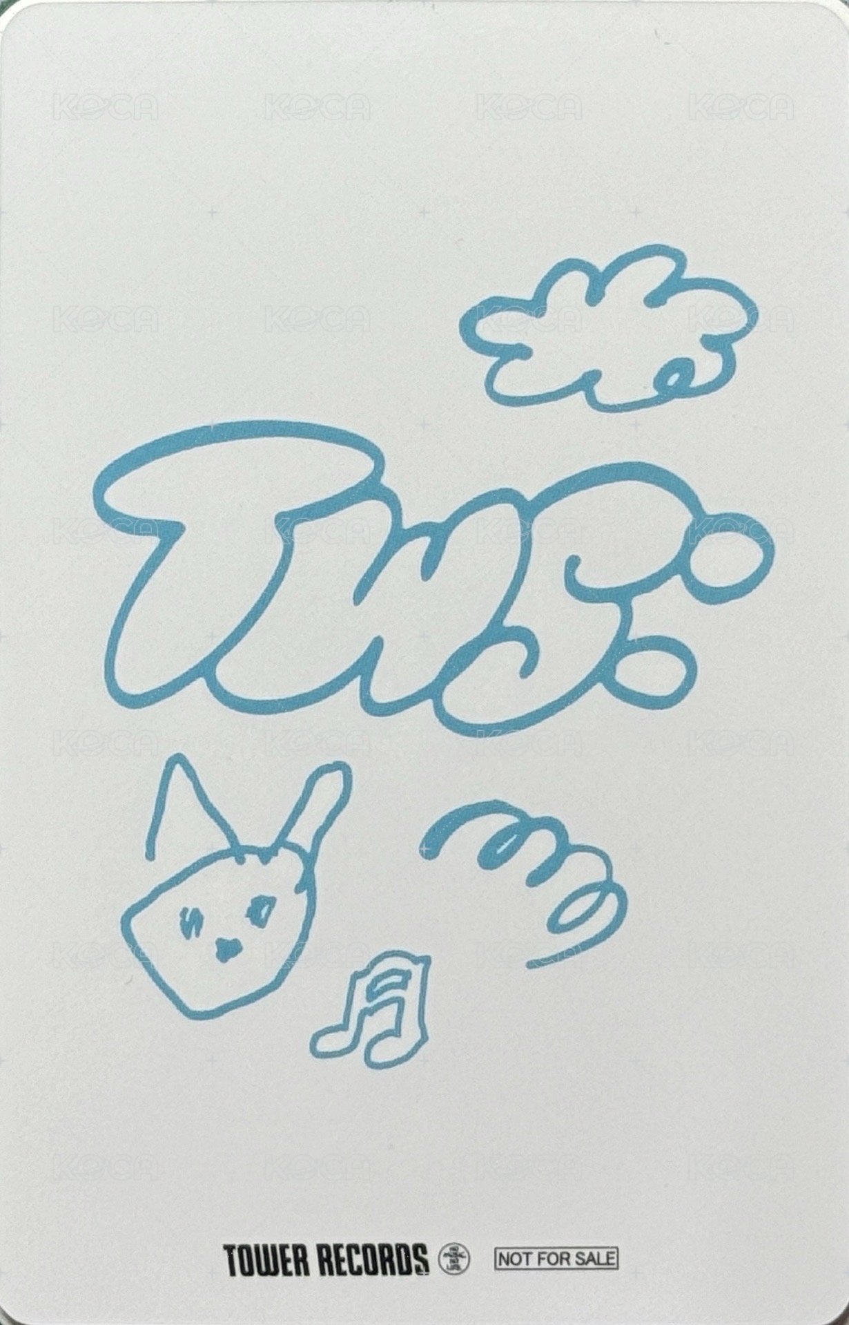 SUMMER BEAT! 塔店 特典卡  背面