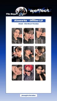 迷你10 首爾線下 拳頭愛心