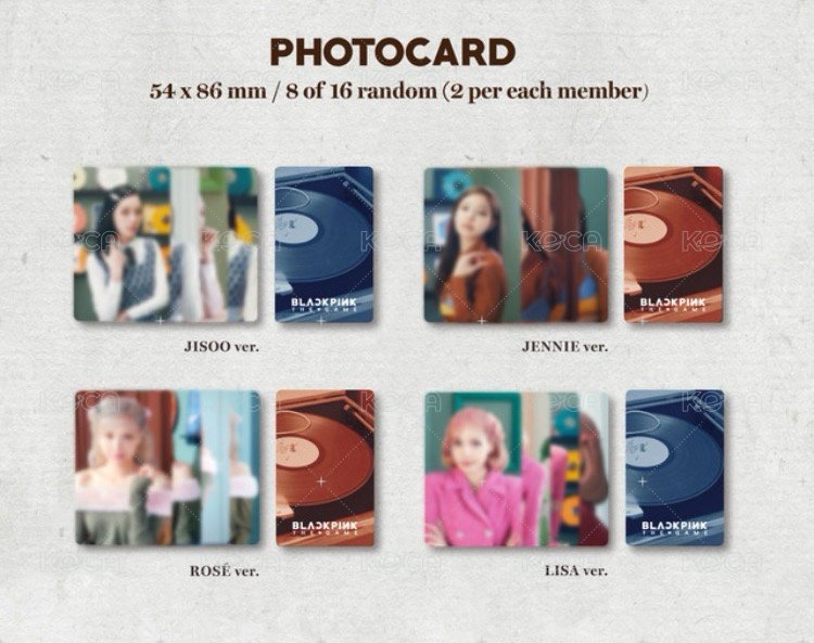 PHOTOCARD COLLECTION BACK TO RETRO