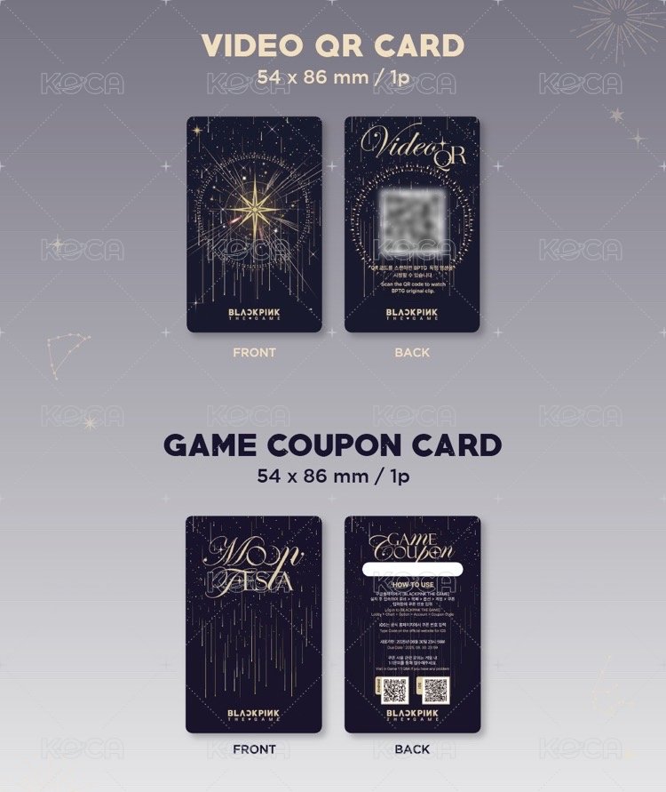 COUPON CARD COLLECTION MOON FESTA