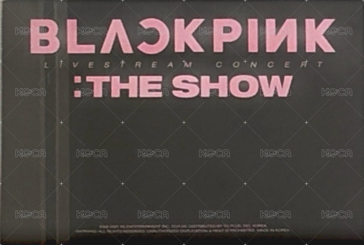 THE SHOW 明信片  背面