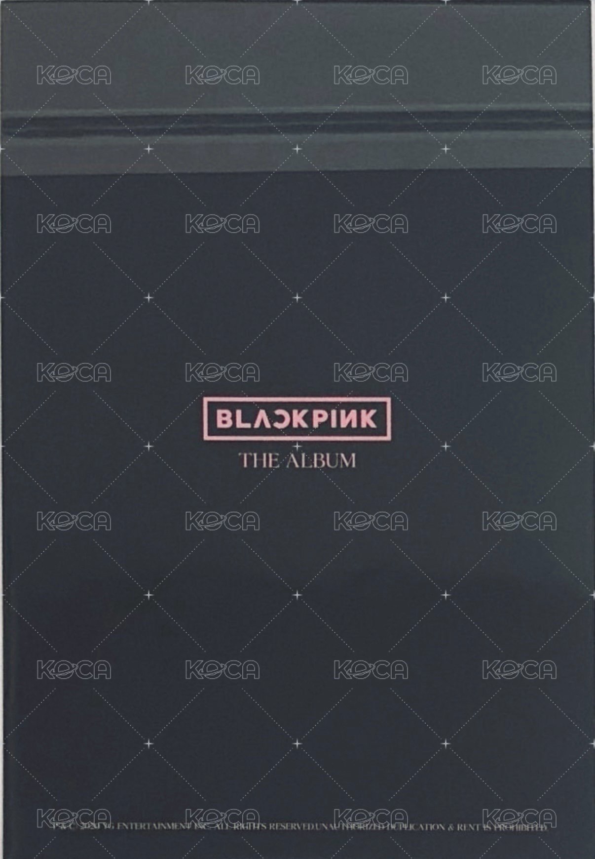 THE ALBUM 明信片  背面