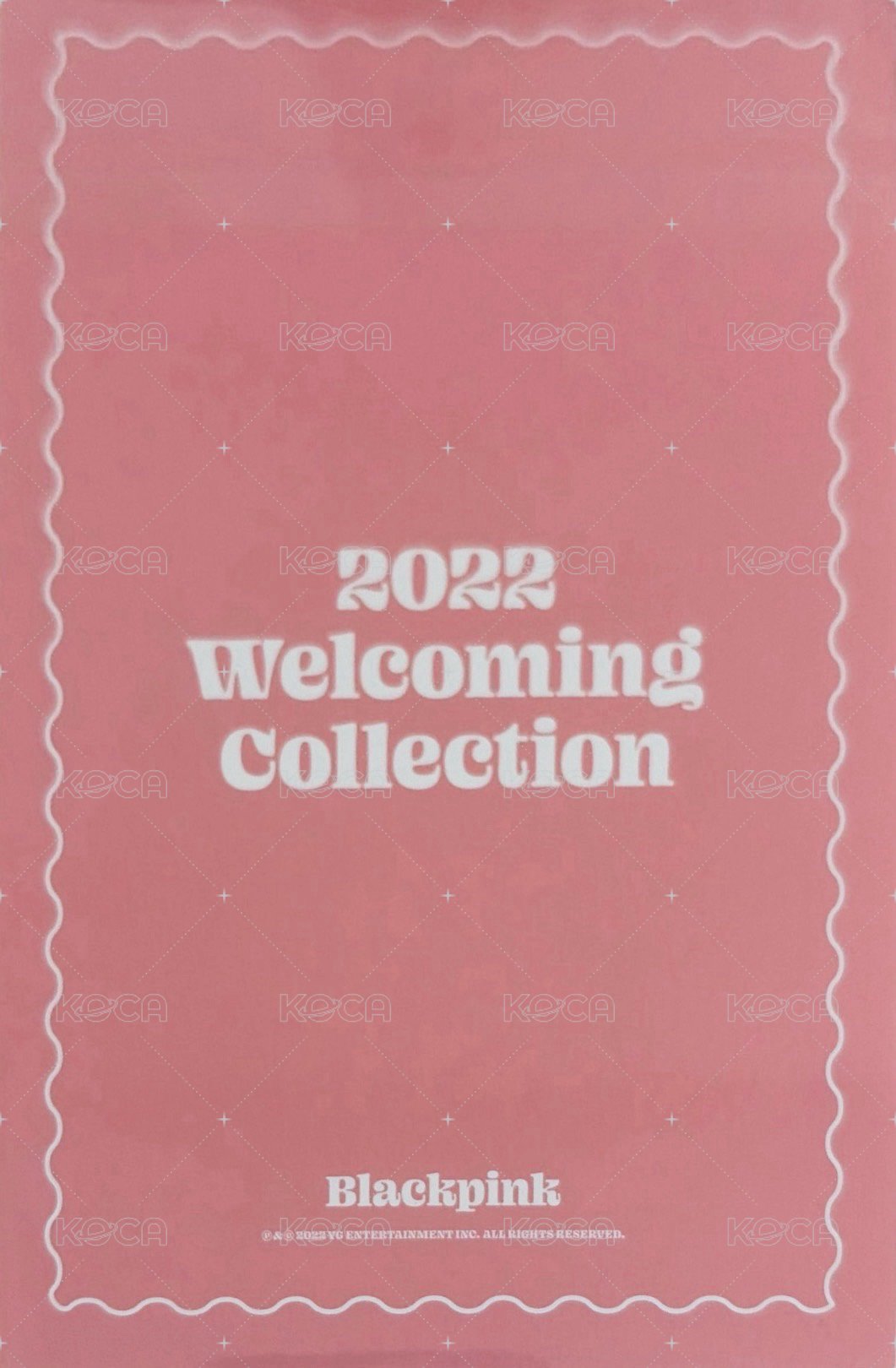 2022年曆 明信片  背面