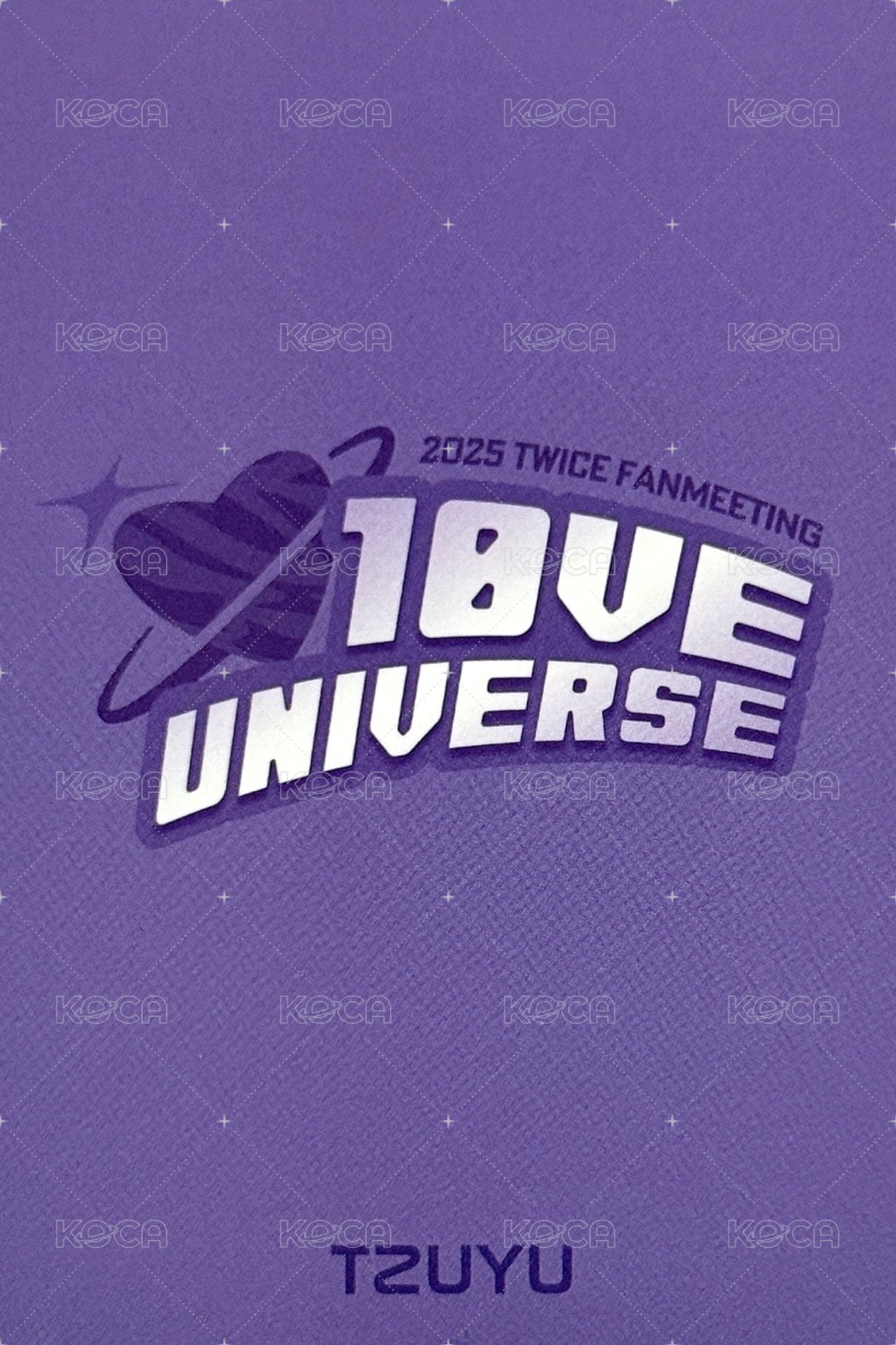 十週年FM 入場卡 / 場限卡  背面