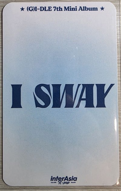 I sway  ia3.0幸運卡 娟