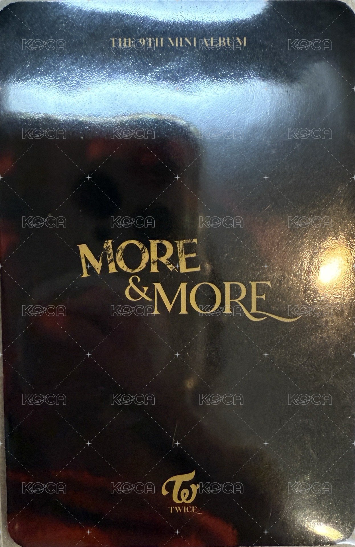 迷9 專輯卡  背面