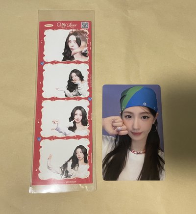 i-dle 薇娟solo咖啡廳人生四格