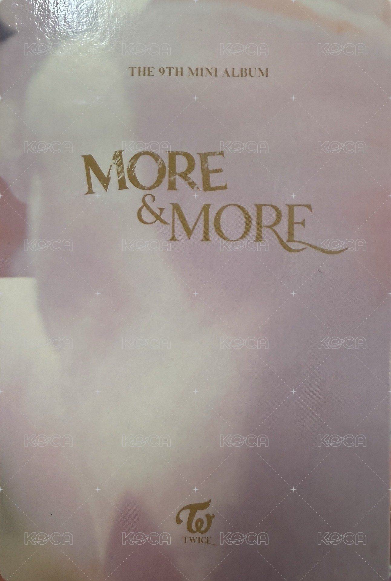 MORE & MORE 專輯卡  背面