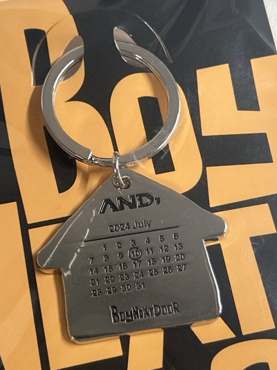 📆｜and, July 10 鑰匙圈吊飾