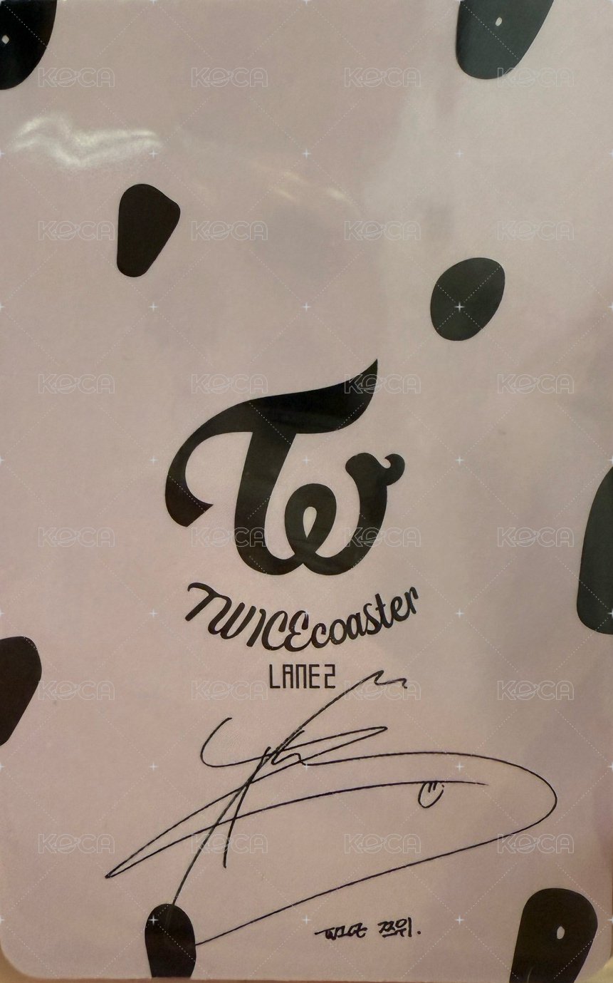 TWICEcoaster: LANE 2 專輯卡  背面