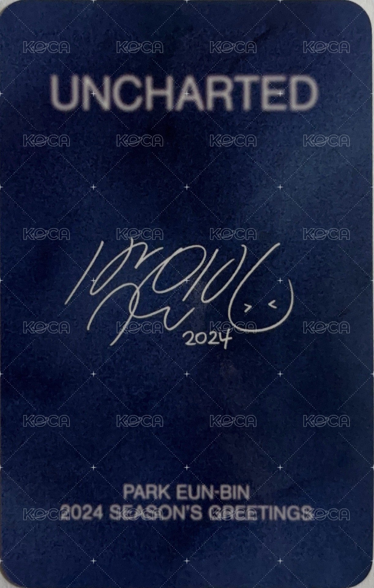 24 sg Namoo 特典卡 韓國年曆特典卡 背面