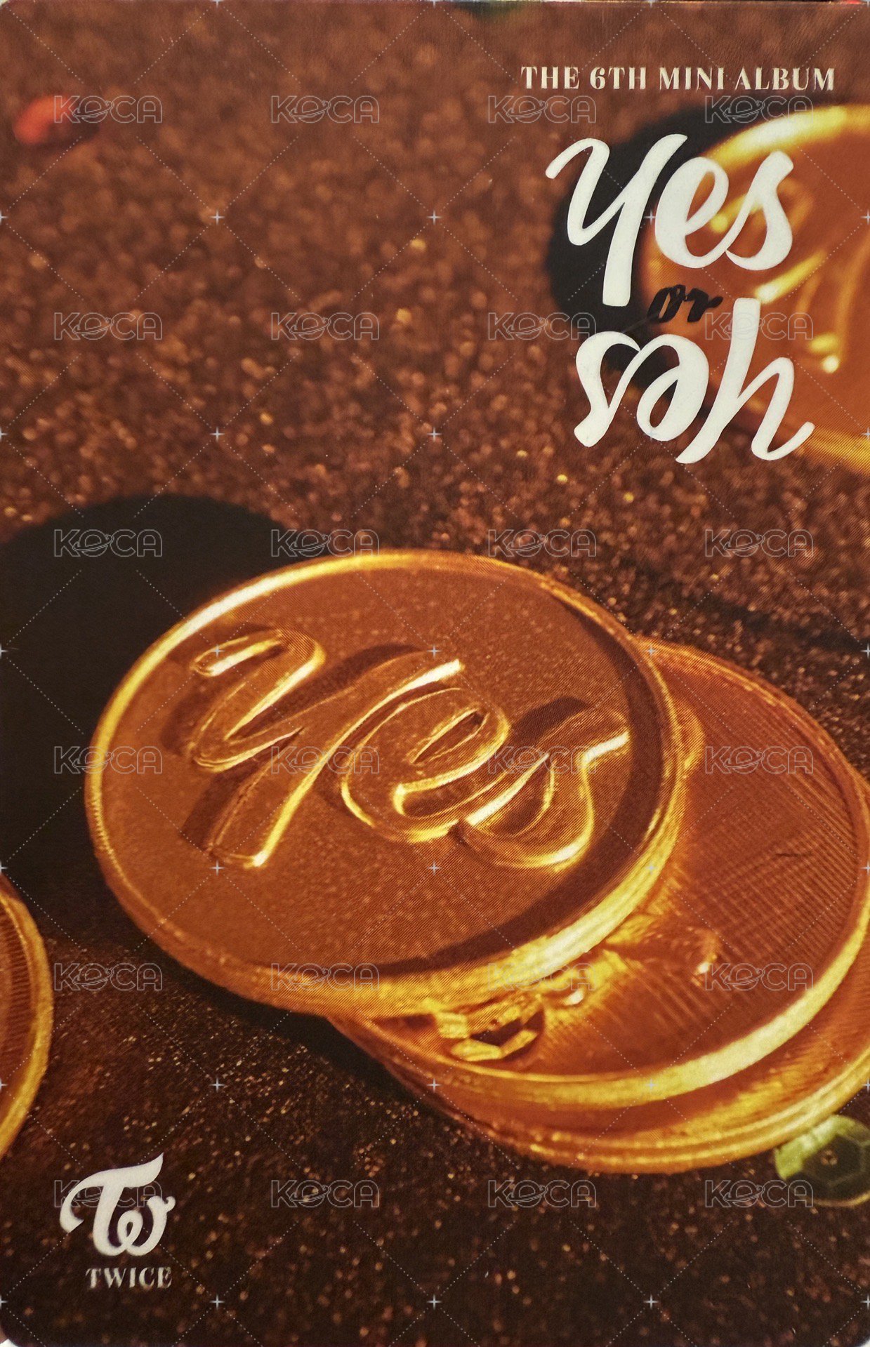 迷六 專輯卡  背面