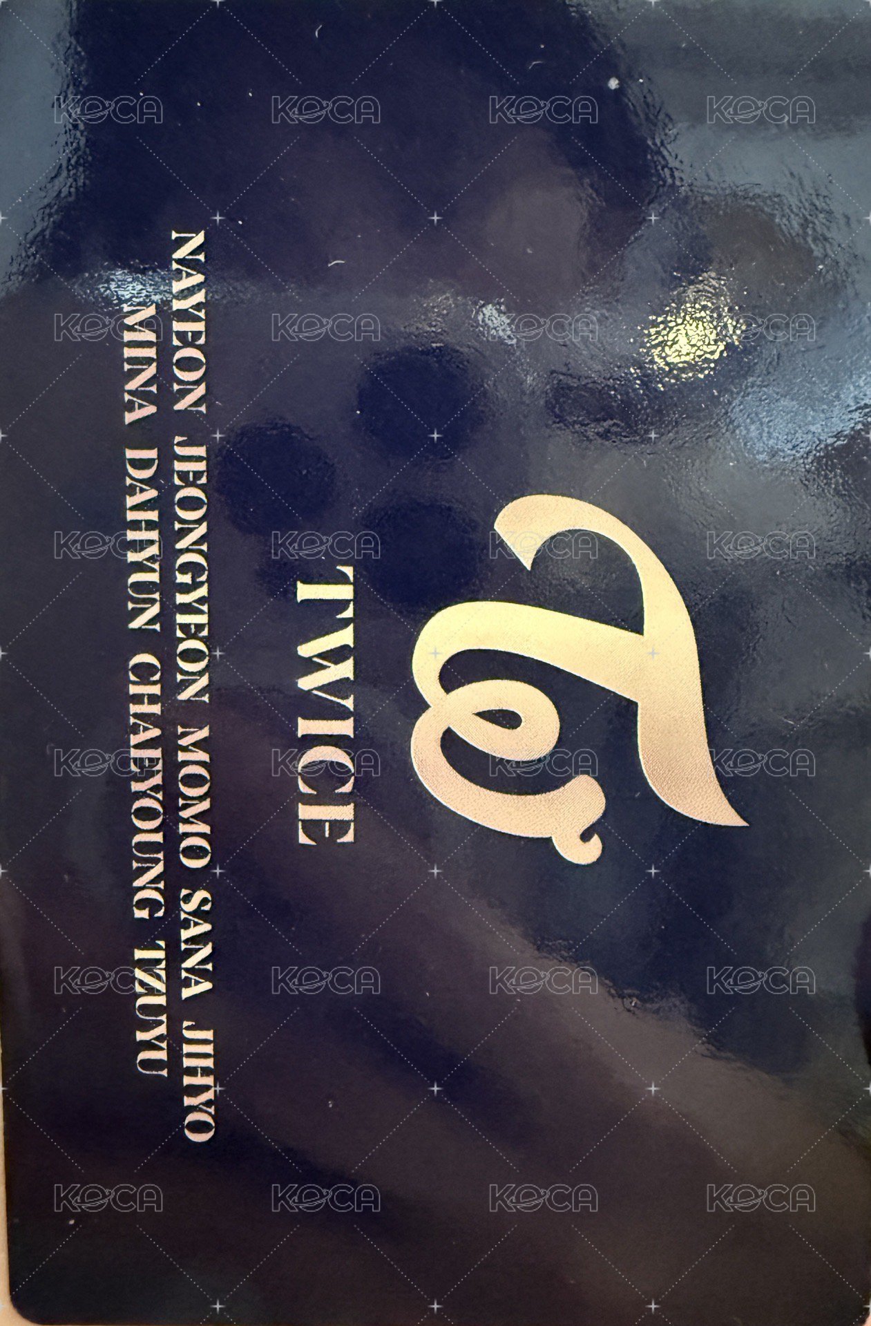 迷八 專輯卡  背面