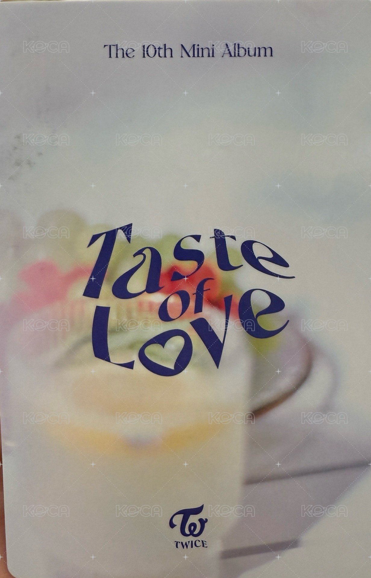 迷10 專輯卡  背面