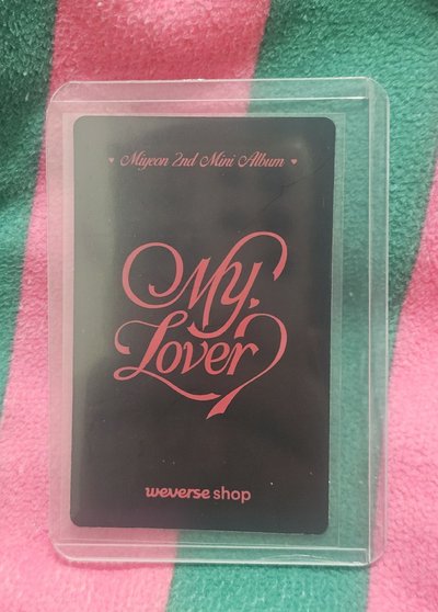 Weverse/dingo live特典卡/miyeon 