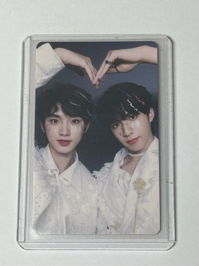 丁程鑫劉耀文 二專小卡