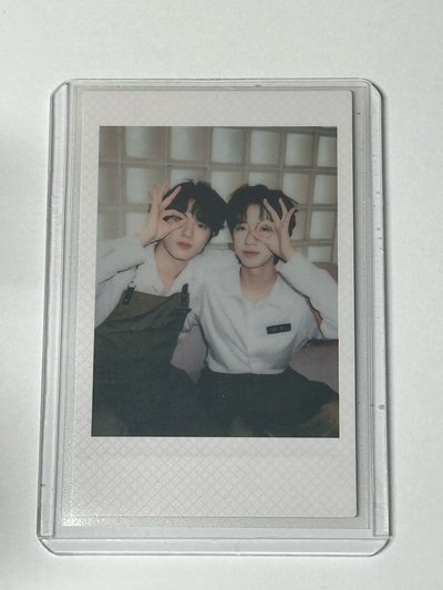 劉耀文賀峻霖 愛我愛我雙人拍立得