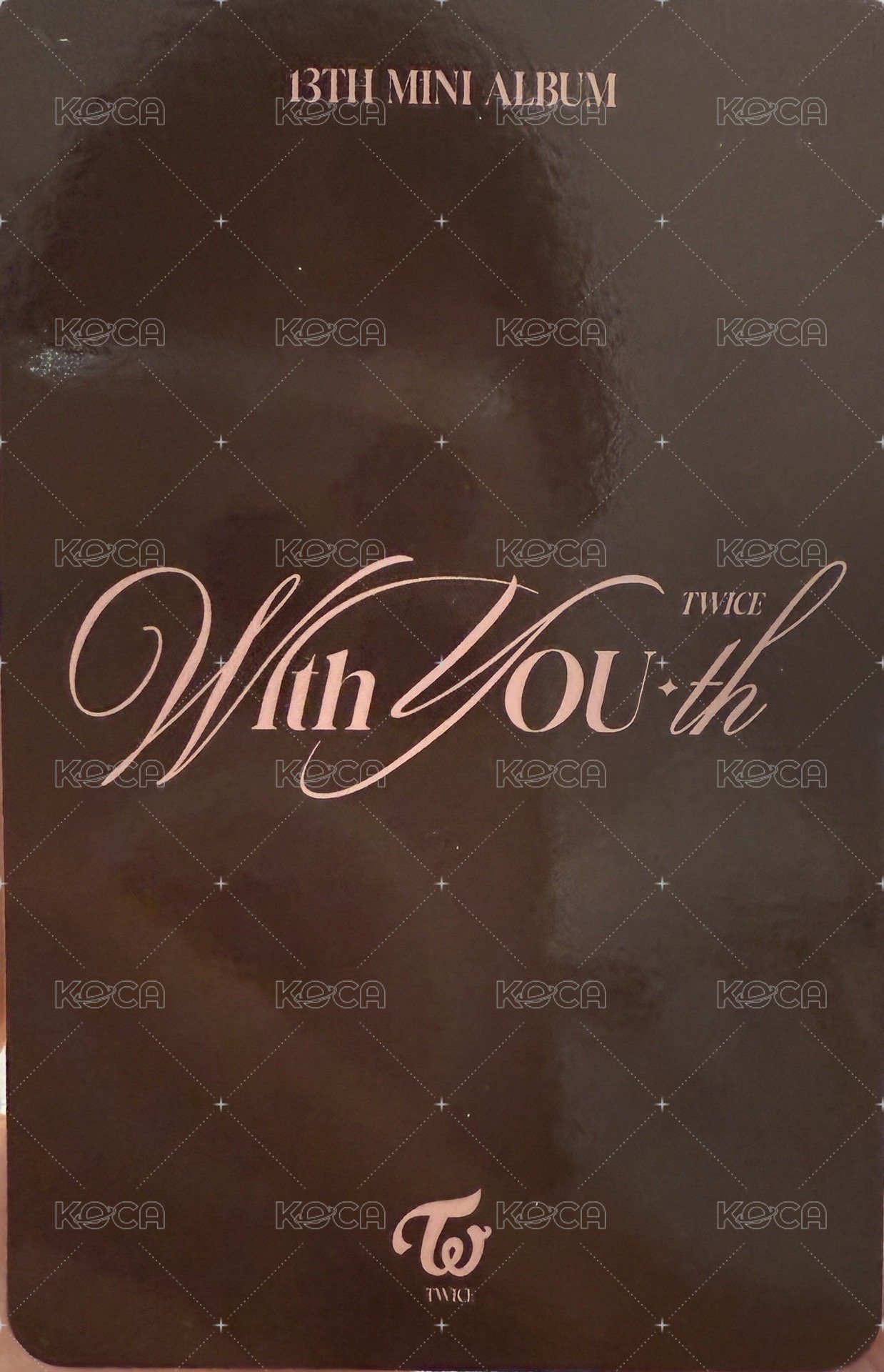 mini 13 專輯卡  背面