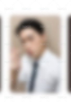 嘟嘴比心 傘