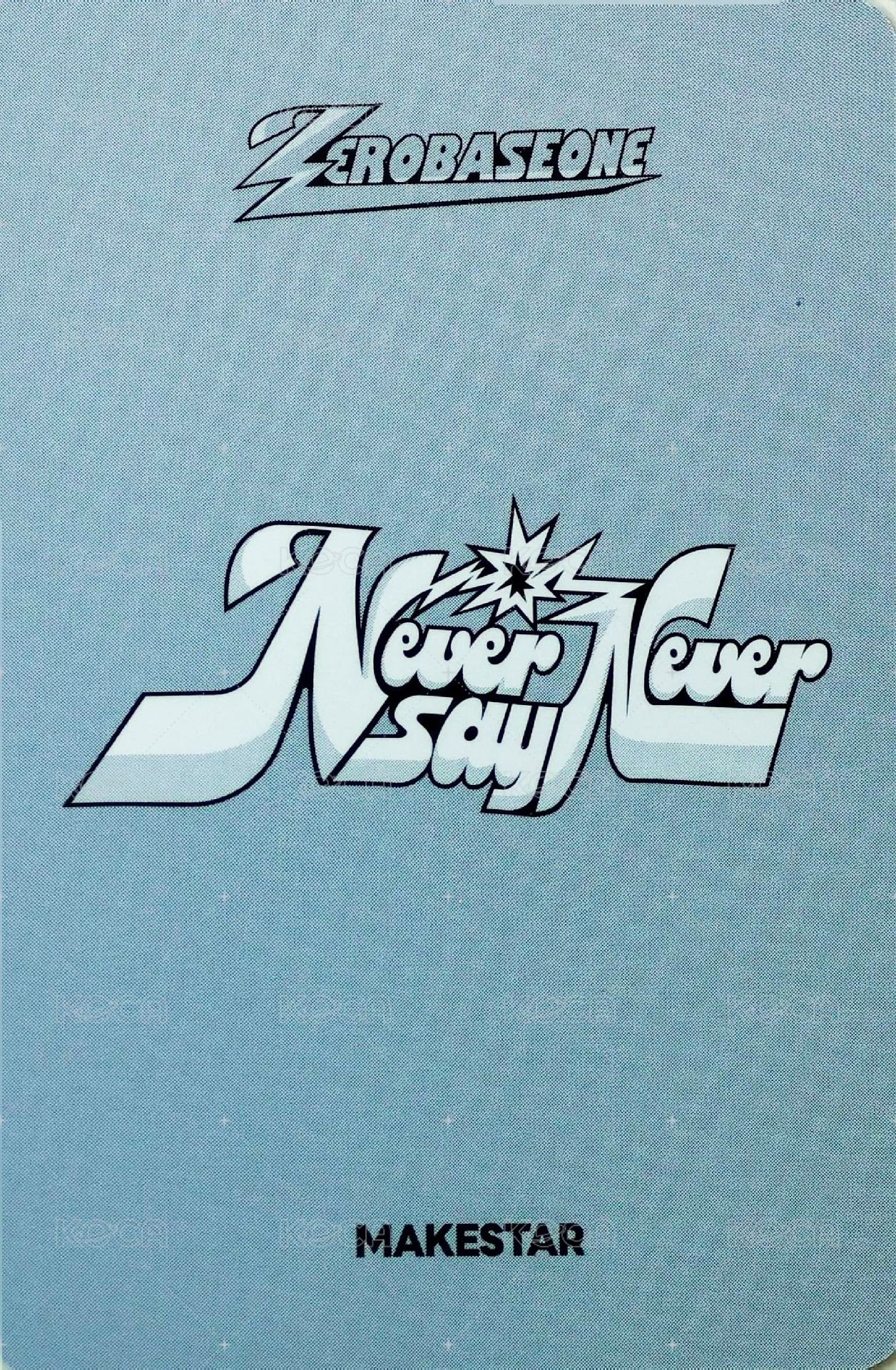 正規一 ms 簽售卡 耳麥 ver. 背面