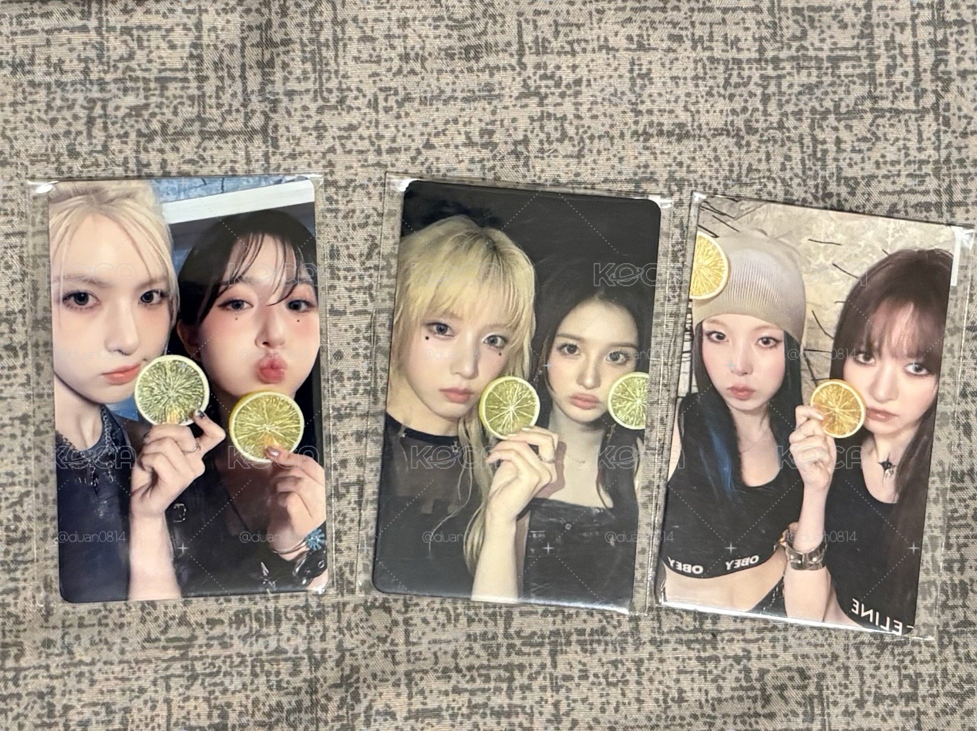 JYP 雙人卡一套
