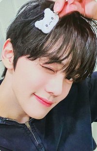 正規一 mu 簽售卡 髮夾 ver.