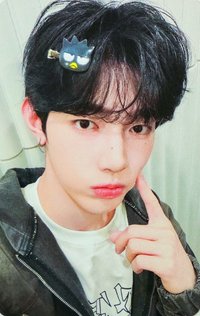 正規一 mu 簽售卡 髮夾 ver.