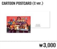 迷一快閃 CARTOON 明信片組 C ver.
