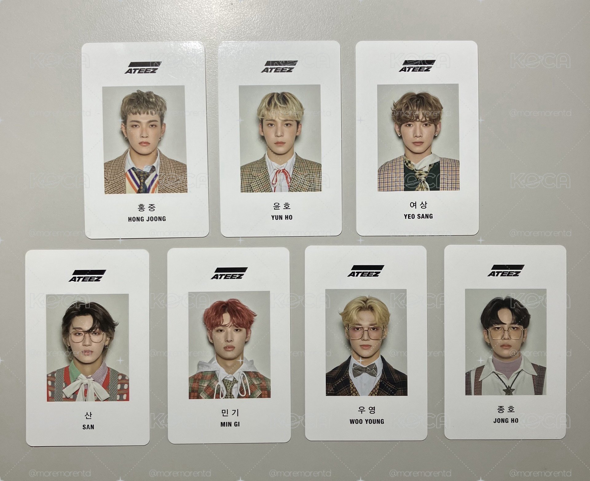 ATEEZ 2020年曆 整套(少星化)