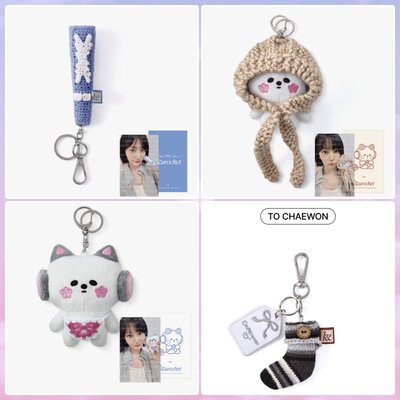 [代購][預購] KKUROCHET冬季系列 (小手燈飾／FIM連帽圍巾／DIY裝飾組／采襪)