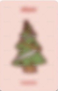 迷六 ms 簽售卡 台特 聖誕節ver. 背面