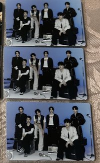 韓安場限卡包卡 團卡