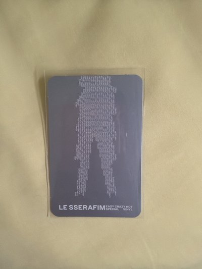 官方周邊 黑膠 專輯卡 (Silver)（允真）