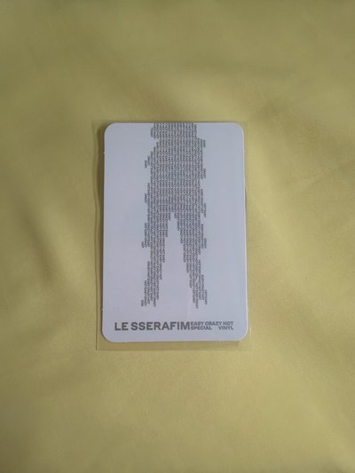 官方周邊 黑膠 專輯卡 (Silver)（團體）