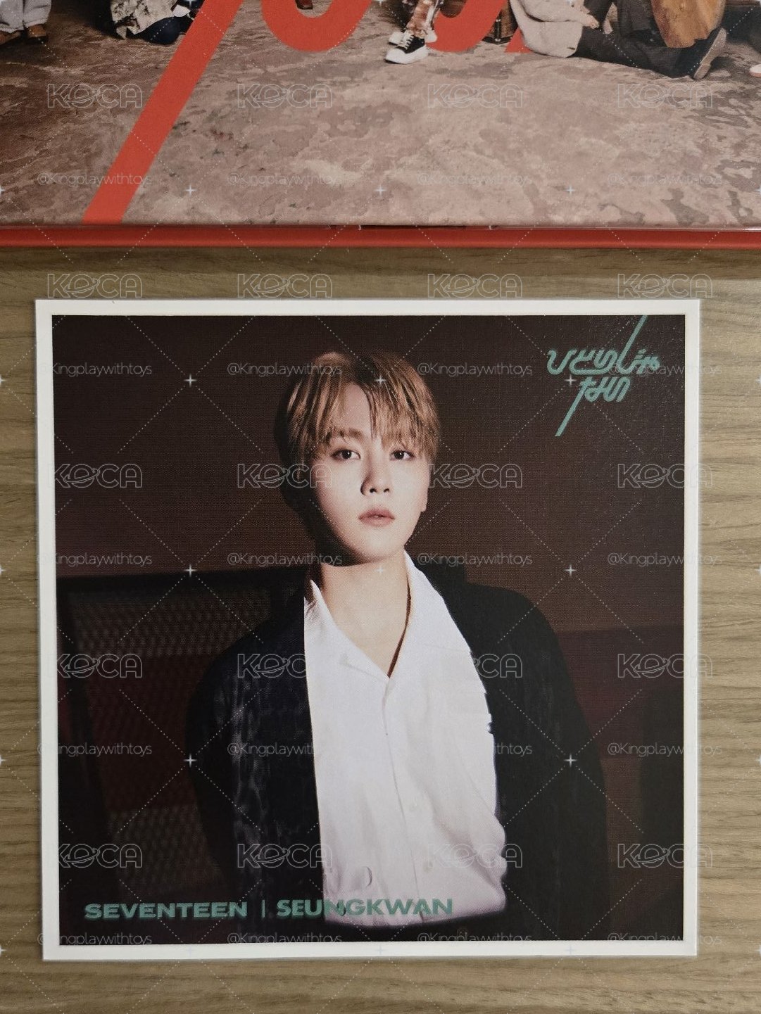 合售🌱日專 Not Alone 不孤 夫勝寛 Seungkwan 應募券
