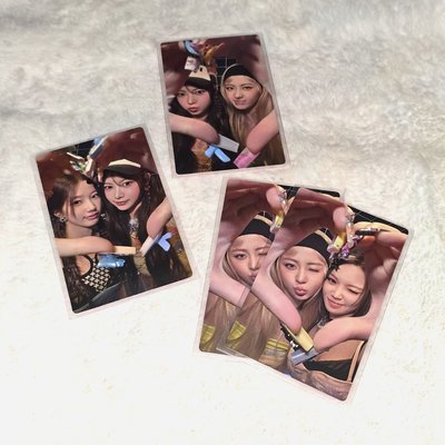 LE SSERAFIM 彩源 一葉 恩採 DIFFERENT 日專 專卡 雙人卡