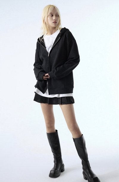 New_ 日巡黑色外套 L