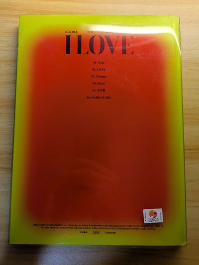 【近全新 | 僅無小卡】i-dle 迷五 I LOVE X-file版