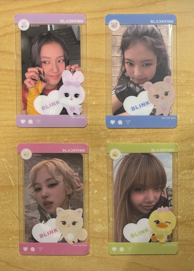 Blackpink Jump 週邊滿額卡