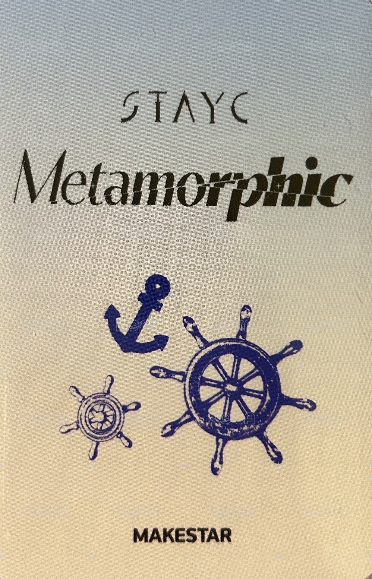 正規一 ms 特典卡 海軍蒽 背面