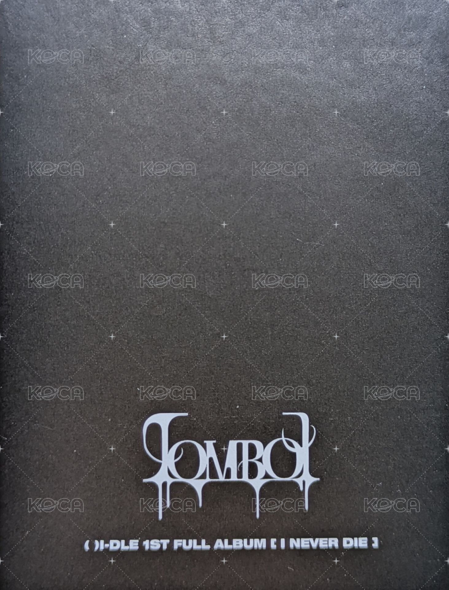 I NEVER DIE 專輯卡 Spoiled版 證件照 背面