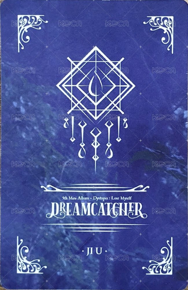 迷你五輯 專輯卡  背面