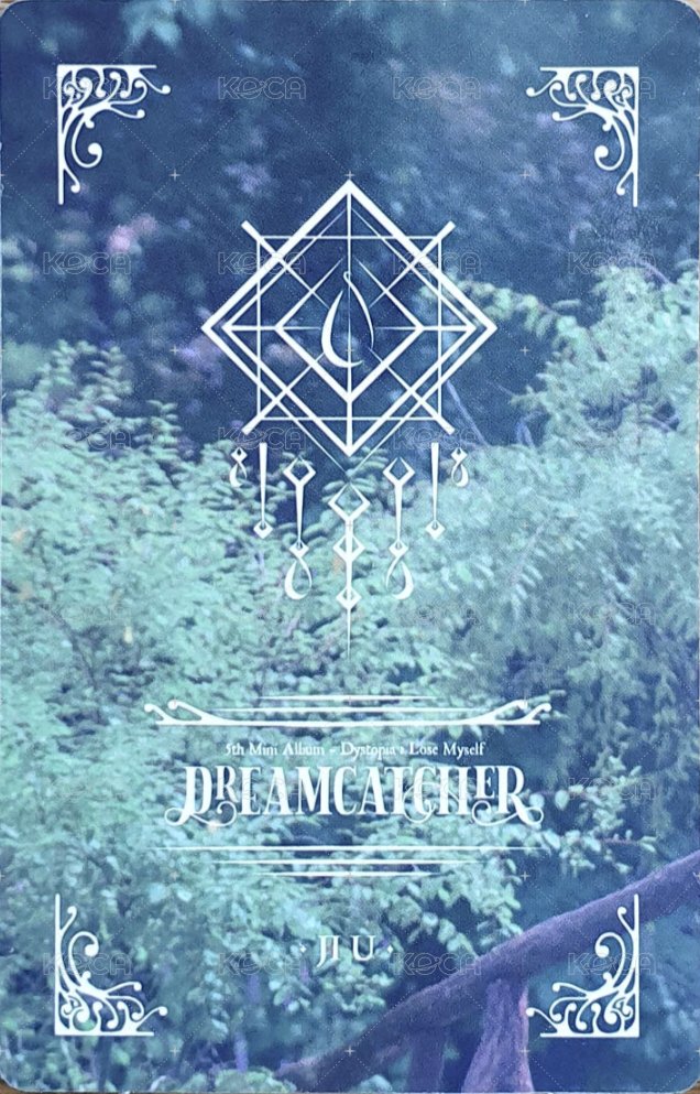 迷你五輯 專輯卡  背面