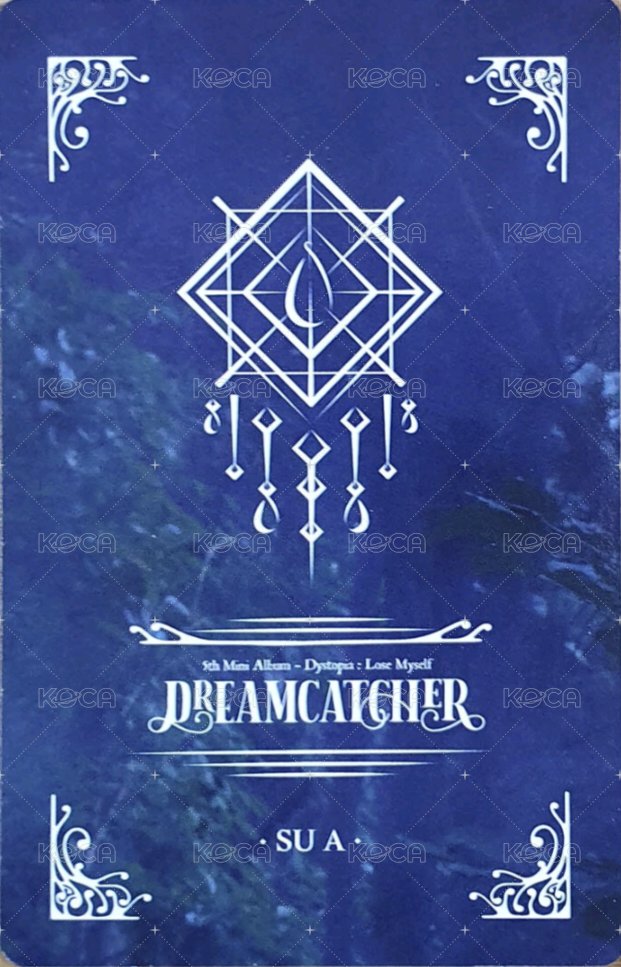 迷你五輯 專輯卡  背面