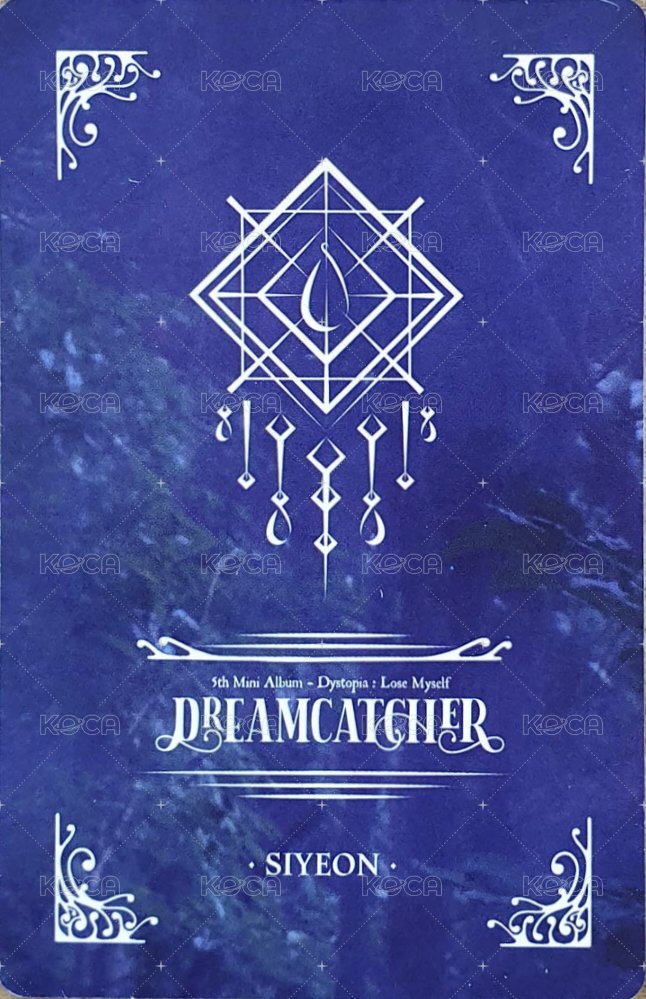 迷你五輯 專輯卡  背面