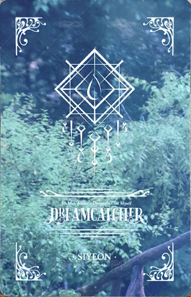 迷你五輯 專輯卡  背面