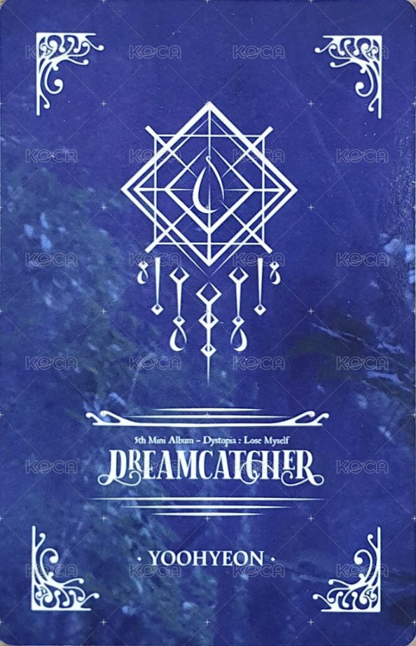 迷你五輯 專輯卡  背面